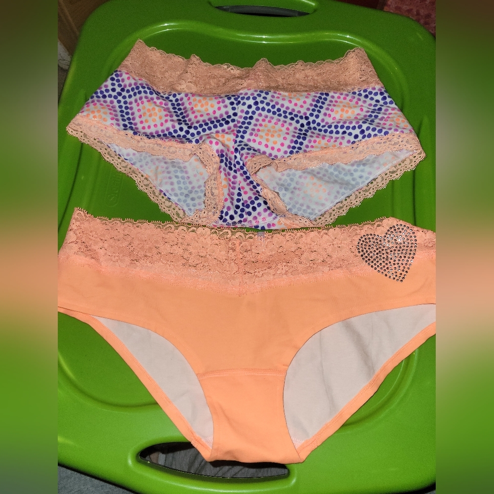 NWT 2 pair of VS panties Large